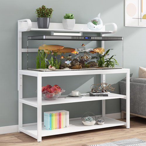 鱼缸架子底座底柜鱼缸架子金属底架承重柜客厅鱼缸桌子小型鱼缸架