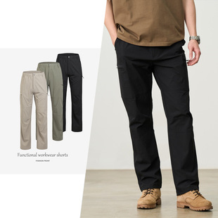 Simwood/简木【LS07宽松直筒】145g吸湿速干轻户外软壳裤