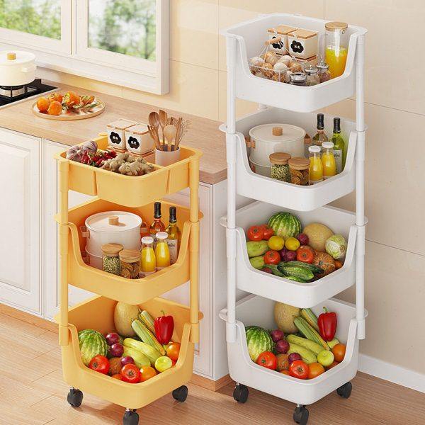 厨房置物架家用落地小推车多层蔬菜蓝多功能分格收纳架子家用大全,节庆用品/礼品,文化创意餐具,淘宝优惠券,粉丝福利购,淘宝优惠卷