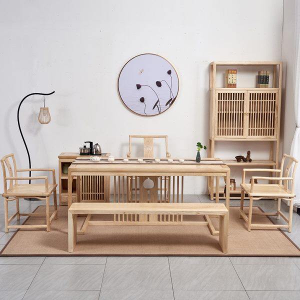 白蜡木茶桌椅组合新中式免漆茶台禅意茶艺桌实木茶几,住宅家具,茶几,淘宝优惠券,粉丝福利购,淘宝优惠卷