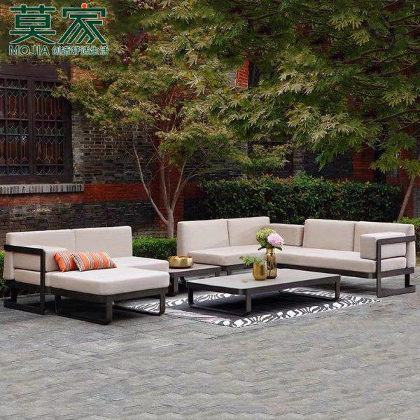 莫家北欧休闲户外沙发阳光房铝合金别墅防晒防水酒店露台创意家具,住宅家具,户外沙发,淘宝优惠券,粉丝福利购,淘宝优惠卷