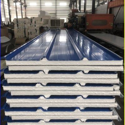 厂家直销泡沫彩钢夹心瓦楞板保温隔热屋面顶阻燃EPS防水轻质复合,基础建材,墙体外保温体系,淘宝优惠券,粉丝福利购,淘宝优惠卷