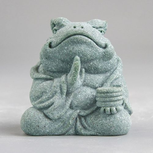 南树人侠客猫钓鱼摆件香插假山造景鱼缸桌面摆件居家送礼装饰茶宠