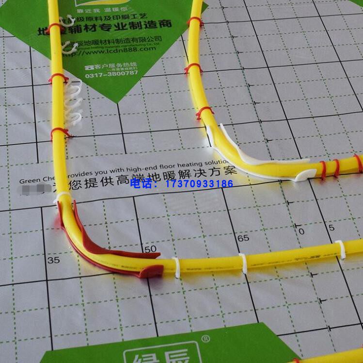 地暖弯管器新式直角回路弯管欧式弯管卡 塑料护弯 分水器下方护管