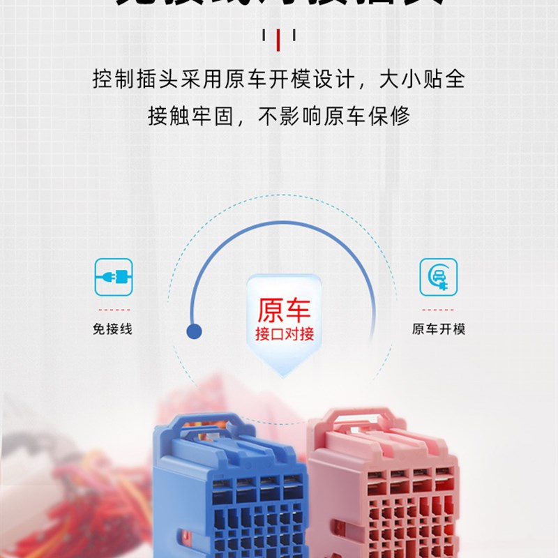 适用于凯迪拉克XT4 XT5 CT4 CT5一键自动升窗器折叠改装
