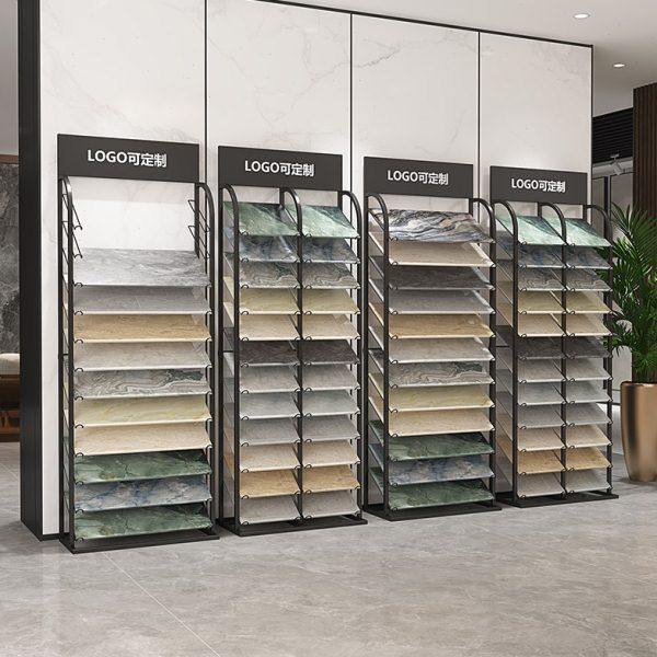 瓷砖展示架样品展架立式橱柜门板展示柜铝扣板石材石英石落地展架,商业/办公家具,瓷砖展架/地板展架,淘宝优惠券,粉丝福利购,淘宝优惠卷