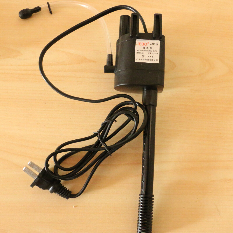 佳宝潜水泵ap231b  三合一水泵JEBO水族箱专用过滤器鱼缸泵