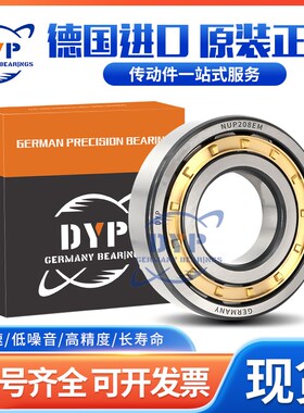 德国DYP圆柱轴承NJ202/203/204/205/206/207/208/209/210/EM/ETN