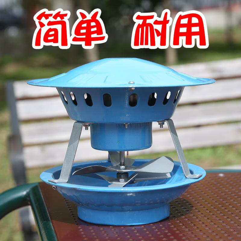 家用烟囱引风机烟筒强力排烟机防倒烟纯铜大功率不锈钢锅炉抽风机图片