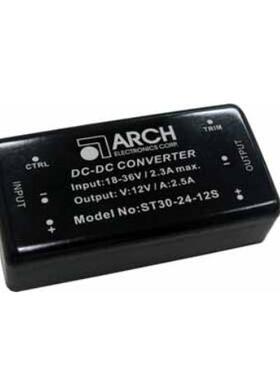 ARCH DC/DC电源ST30-24-24SST30-48-15S ST30-48-5D ST30-48-12D