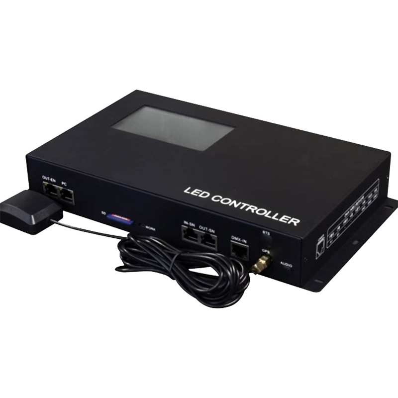 厂家直供DMX512灯光控制器 洗墙灯线条灯同步控制系统 led解码器