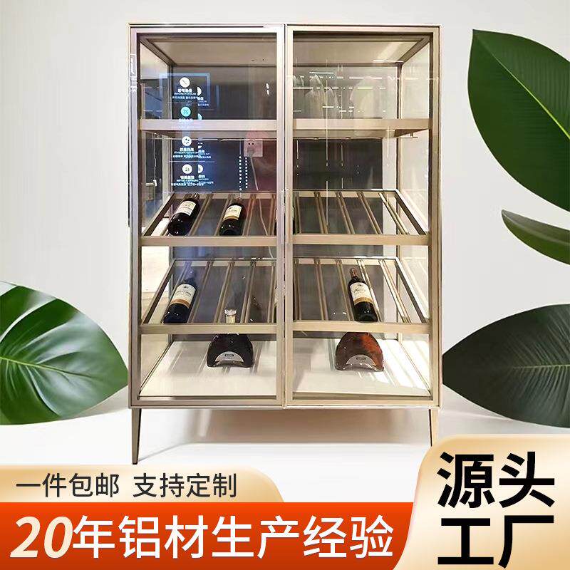 餐边柜玻璃餐边柜现代简约餐边柜双门餐边柜厂家直销