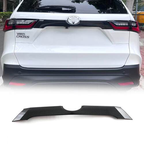 专用于丰田2024 Yaris Cross AC200尾门饰条后饰条改装配件装饰