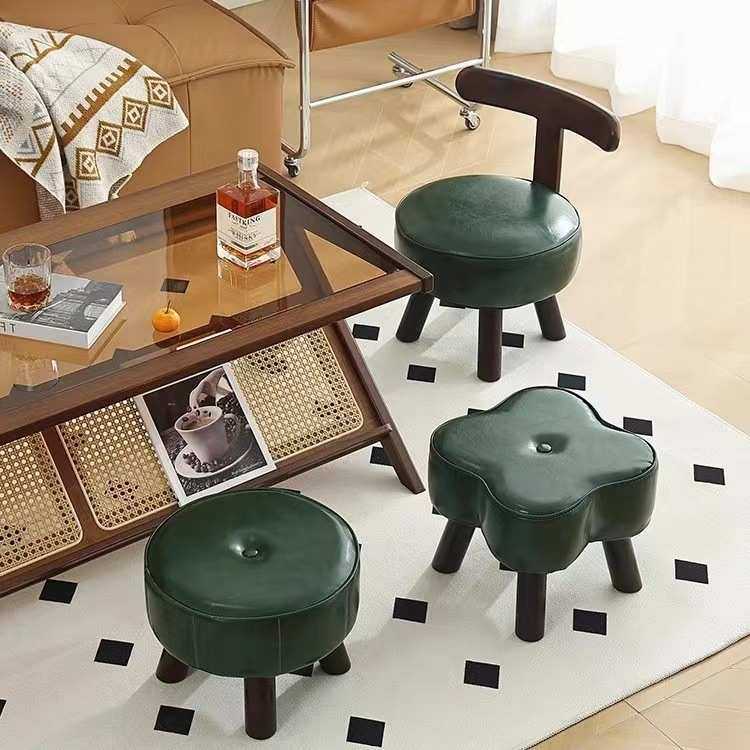 小凳子家用儿童可旋转带靠背矮凳门口换鞋凳实木凳子小矮凳子,3C数码配件,摄像机配件,淘宝优惠券,粉丝福利购,淘宝优惠卷