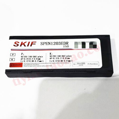 SKIF 铣刀片四方陶瓷铣刀片SPEN1203EDR 150 SEEN1203AFT 150