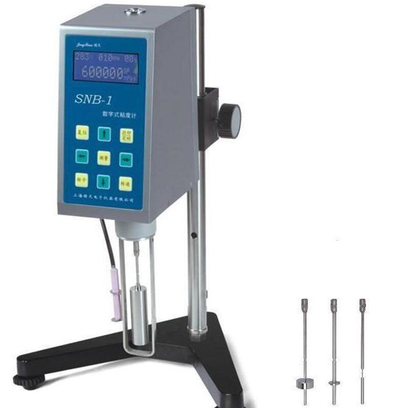 上海精天数字粘度计SNB-1型数显旋转式油漆涂料粘度计数字粘度计