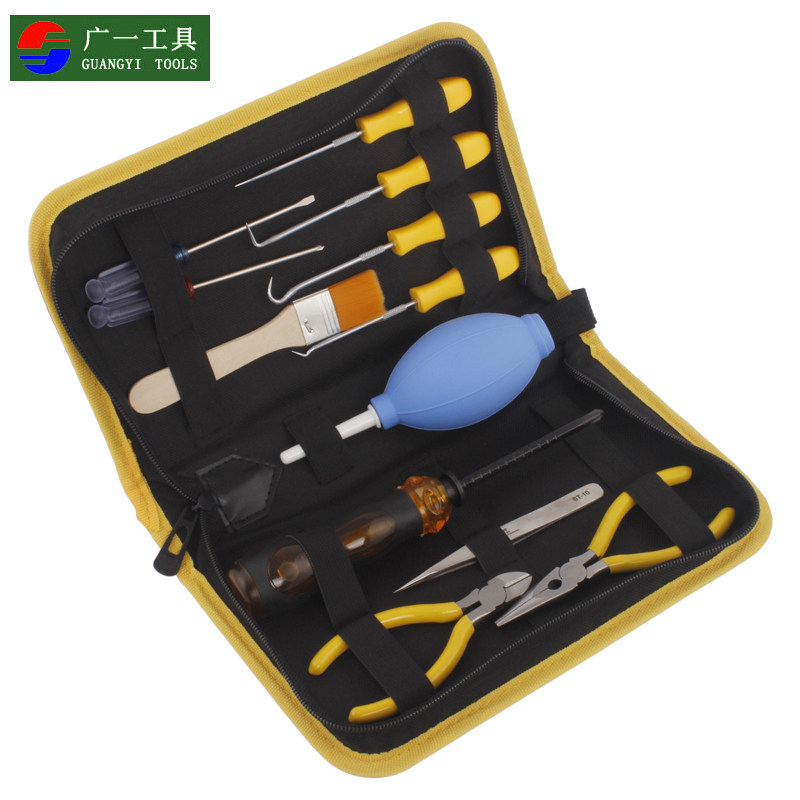 加粉工具包硒鼓拆装工具包加粉工具套装 加墨工具拆鼔起子螺丝刀