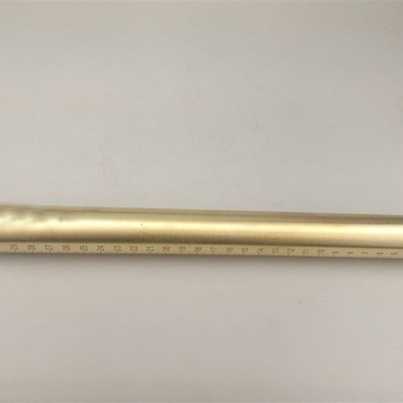 试水尺量水尺加油站油库测量油管底部垫水层深度测水