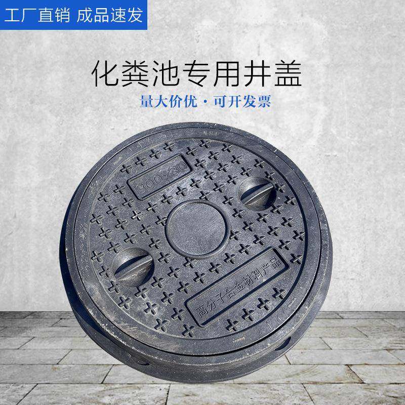 PE井盖圆300mm新型化粪池井盖高分子井盖圆形塑料防臭污水圆盖板,基础建材,井盖,淘宝优惠券,粉丝福利购,淘宝优惠卷