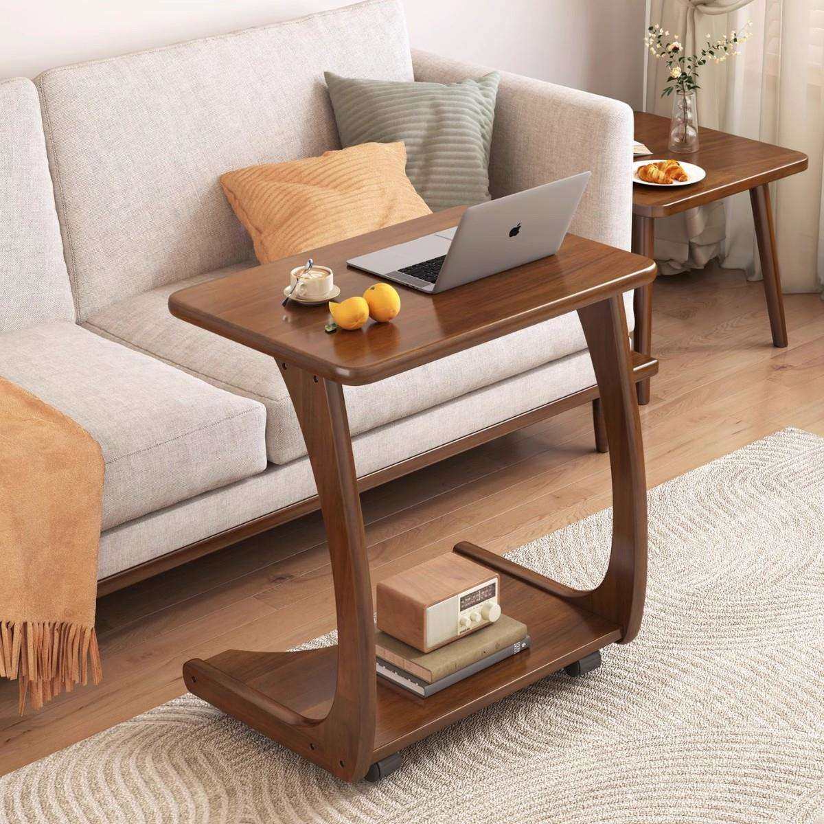 实木沙发边几可移动床头桌子带轮侧边柜家用客厅小户型C型小茶几,玩具/童车/益智/积木/模型,毛绒/玩偶/公仔/布艺类玩具,淘宝优惠券,粉丝福利购,淘宝优惠卷