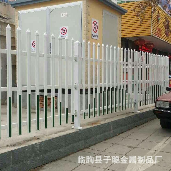 变压器电力护栏 护栏PVC塑钢变压器围栏 护栏庭院围墙变压器栅栏