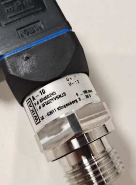 WIKA压力变送器 0-160mbar L型 输出4-20mA 螺纹G1/2 精度0.5%