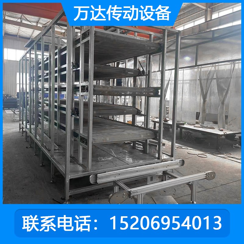 不锈钢网链流水线输送带传送带多层输送机冷却烘干不锈钢传送带厂