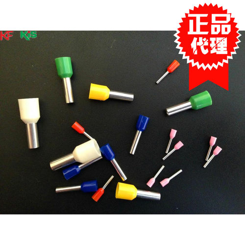 促销克 斯爱预F牌管形K绝缘端头E1010 欧式端子/管式端子 1000只