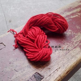 [ 老棉绳`] 包邮 红棉绳 2mm绑嫁妆红头绳绑碗 月老红绳8-11米