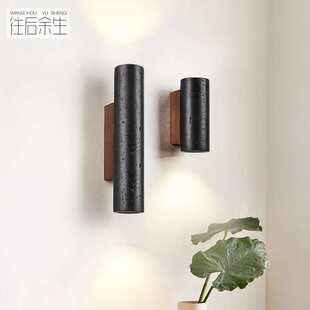 极简黑洞石壁灯现代简约设计感客厅背景墙过道楼梯书房床头卧室灯