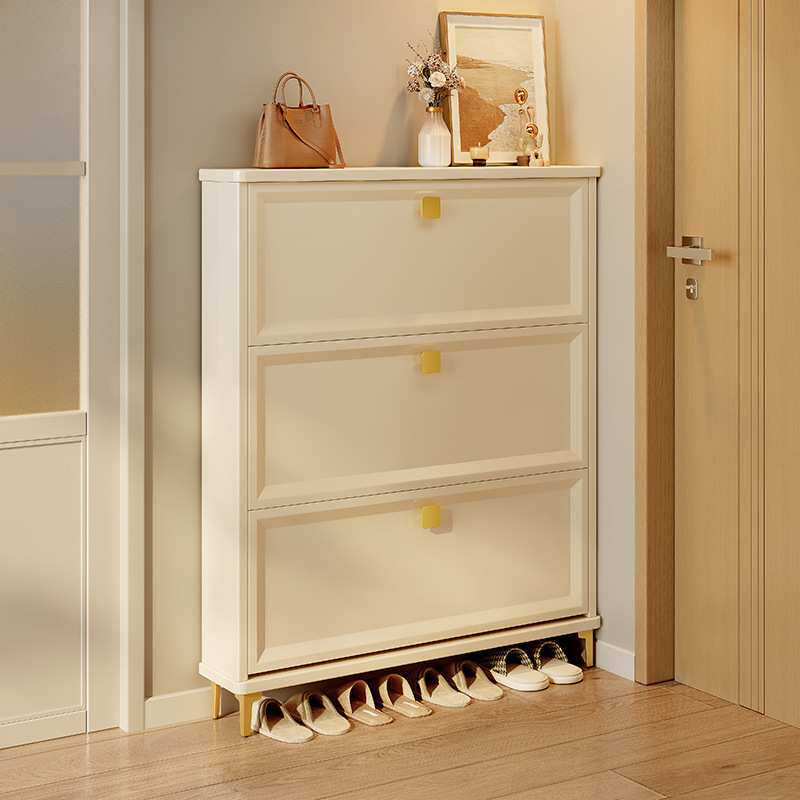 超薄鞋柜家用门口入户玄关柜一体靠墙室内翻斗式鞋架新款2024爆款