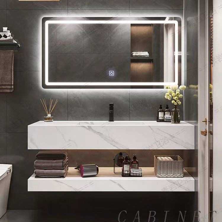 岩板陶瓷一体盆浴室柜洗手台洗脸盆柜组合洗手台盆卫生间,模玩/动漫/周边/娃圈三坑/桌游,模型制作工具/辅料耗材,淘宝优惠券,粉丝福利购,淘宝优惠卷