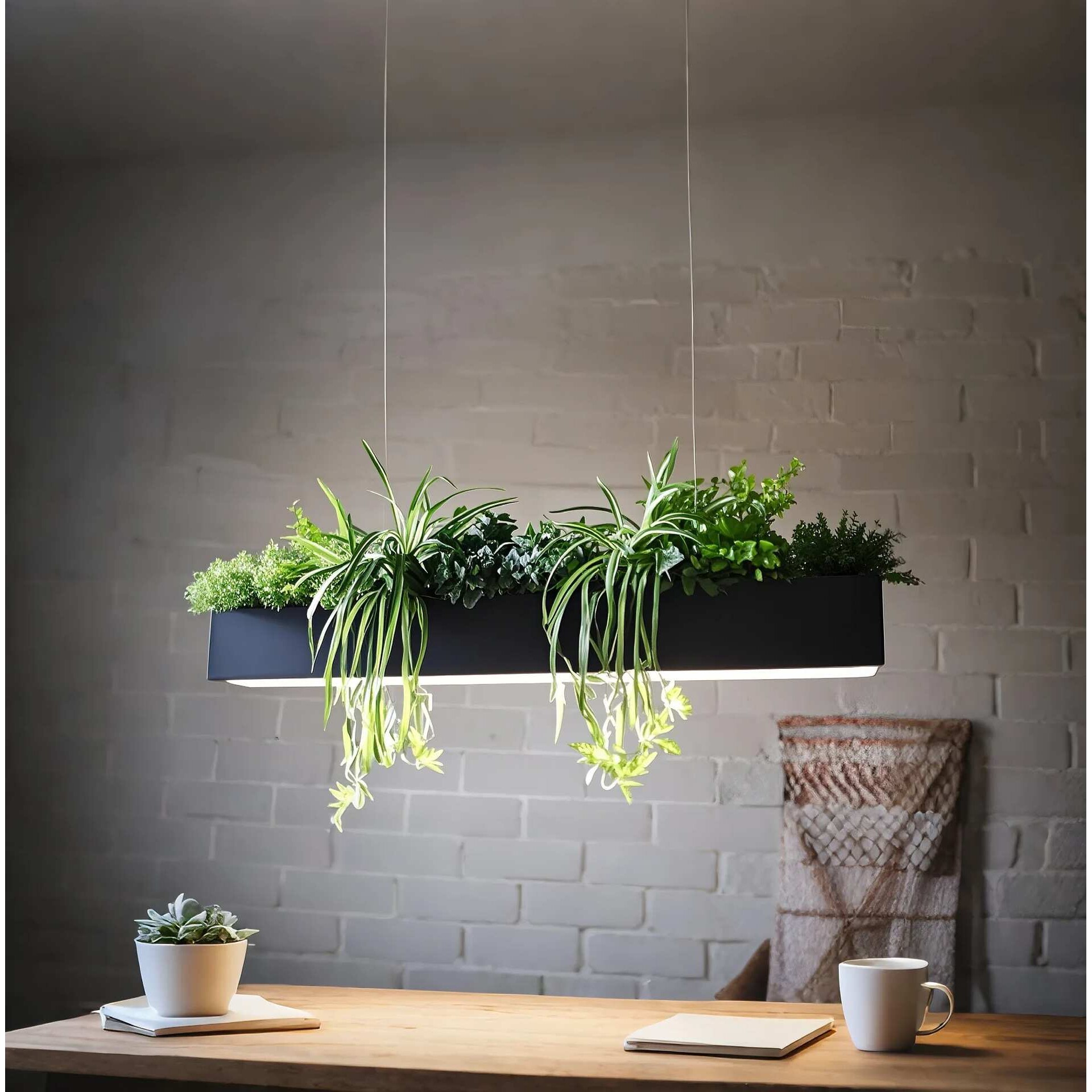 植物餐厅吊灯餐桌灯北欧西餐厅吧台阳光房花店绿植简约灯饰轻奢