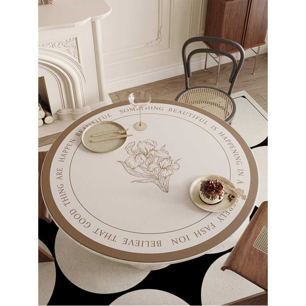 伊里斯花园轻法式免洗餐厅桌垫防水防油防烫高级感耐磨耐刮桌布,3C数码配件,摄像机配件,淘宝优惠券,粉丝福利购,淘宝优惠卷