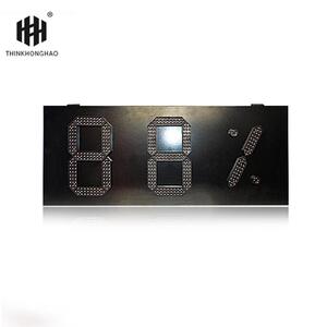 10 inch display red outdoor digital LED humidity indicator
