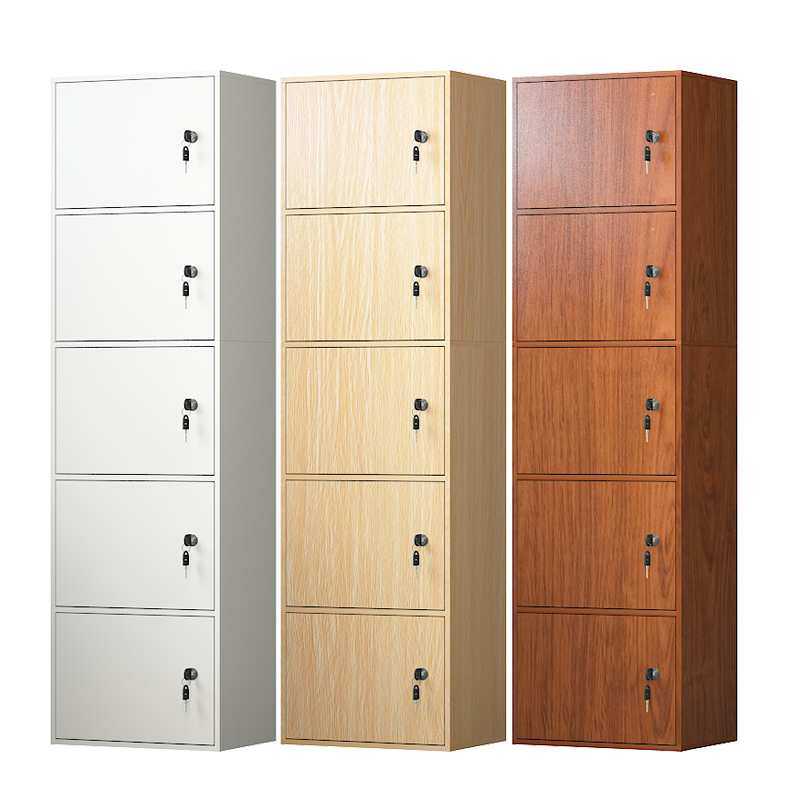 6R简易组装小木书柜子储物柜带门带锁置物柜床头收纳柜学生书橱书,3C数码配件,摄像机配件,淘宝优惠券,粉丝福利购,淘宝优惠卷