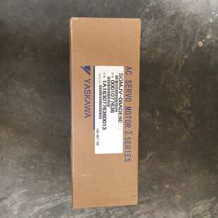 SGMJV 08ADE6E 08ADE6E安川5系750W带刹车伺服电机SGMJV