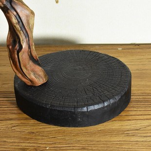 杜鹃根根雕毛笔架树根毛笔挂天然随形根艺实木文房文玩笔挂笔架