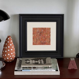 中古风玄关装饰画 画入户正对门法式覆古客厅背景墙高级感挂画 画