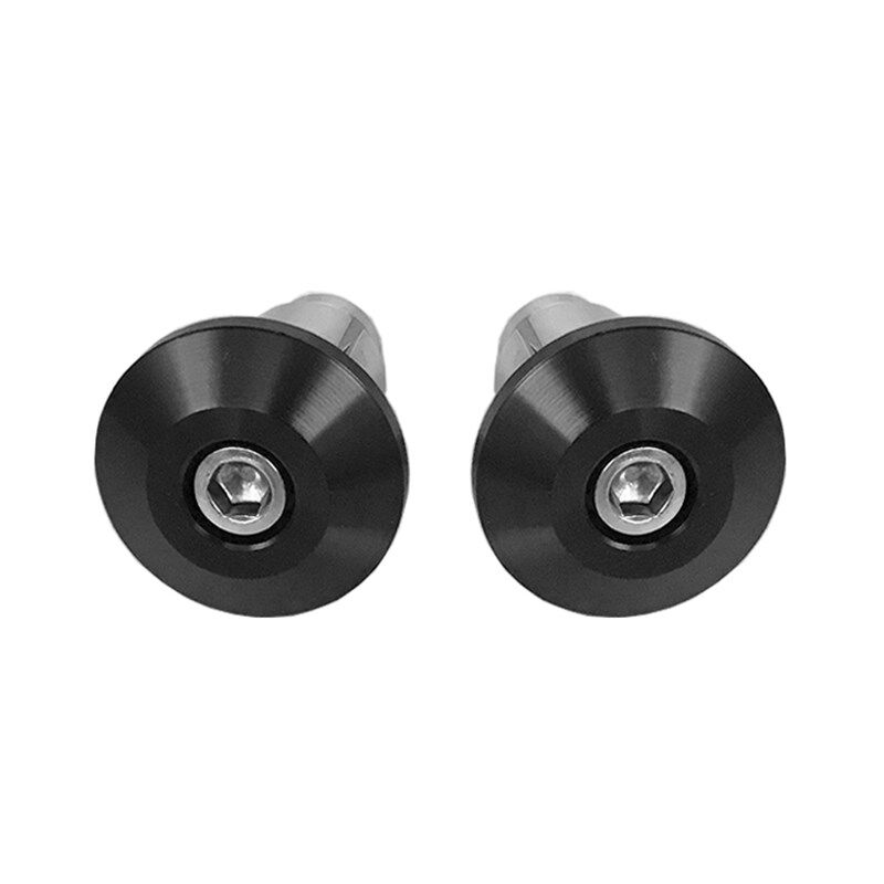 摩托车改装手把堵头铝合金车把塞踏板车电动车平衡端子装饰把手塞