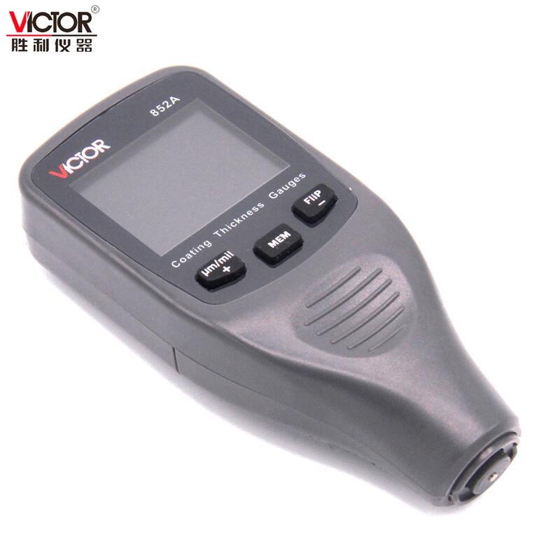 胜利涂层测厚仪VC852A/E/C油漆膜电镀层油漆面测量仪超声波测厚仪