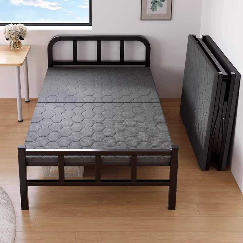 折叠床单人家用简易床便携1.2米加固午休小床成人办公室硬板铁床,3C数码配件,摄像机配件,淘宝优惠券,粉丝福利购,淘宝优惠卷