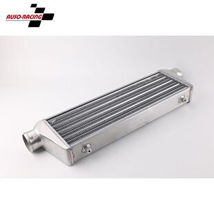 汽车改装 中冷器通用550x180x65MM铝制管式进气涡轮冷却散热器