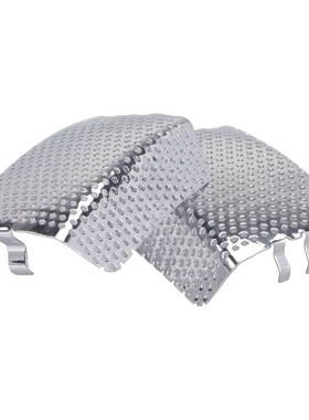 YDLMT 1 Pair Chrome Front Brake Caliper Screen Inserts Set C