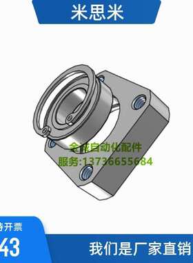 米思米型带扣环型BGRAB6203ZZ BGSAB6203ZZ BGCAB6203Z轴承座组件
