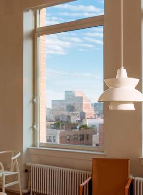 北欧丹麦Doo-wop现代简约餐厅吧台吊灯设计师创意卧室床 头装饰灯