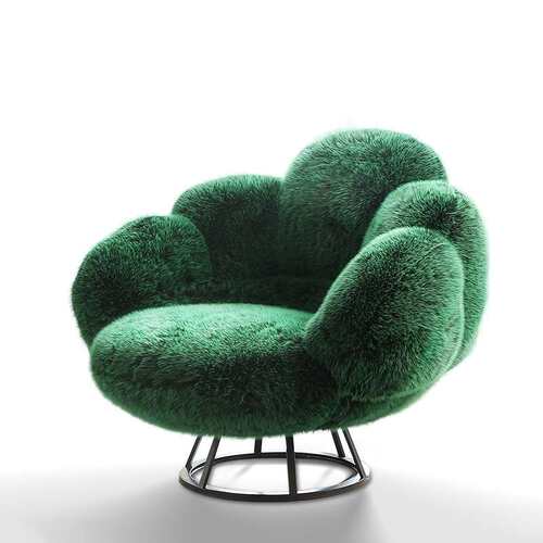 Cipria Sofa熊爪沙发椅北欧设计师别墅客厅样板房艺术造型沙发椅