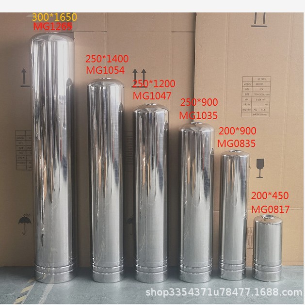 不锈钢过滤器304石英砂树脂罐预处理酒店工业锅炉水处理活性炭家