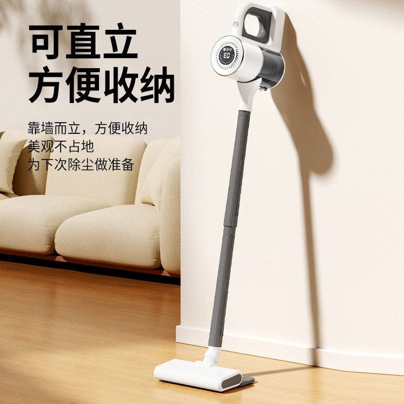 新款跨境无线手持式吸尘器多功能家用床上大功率大吸力车载吸尘器