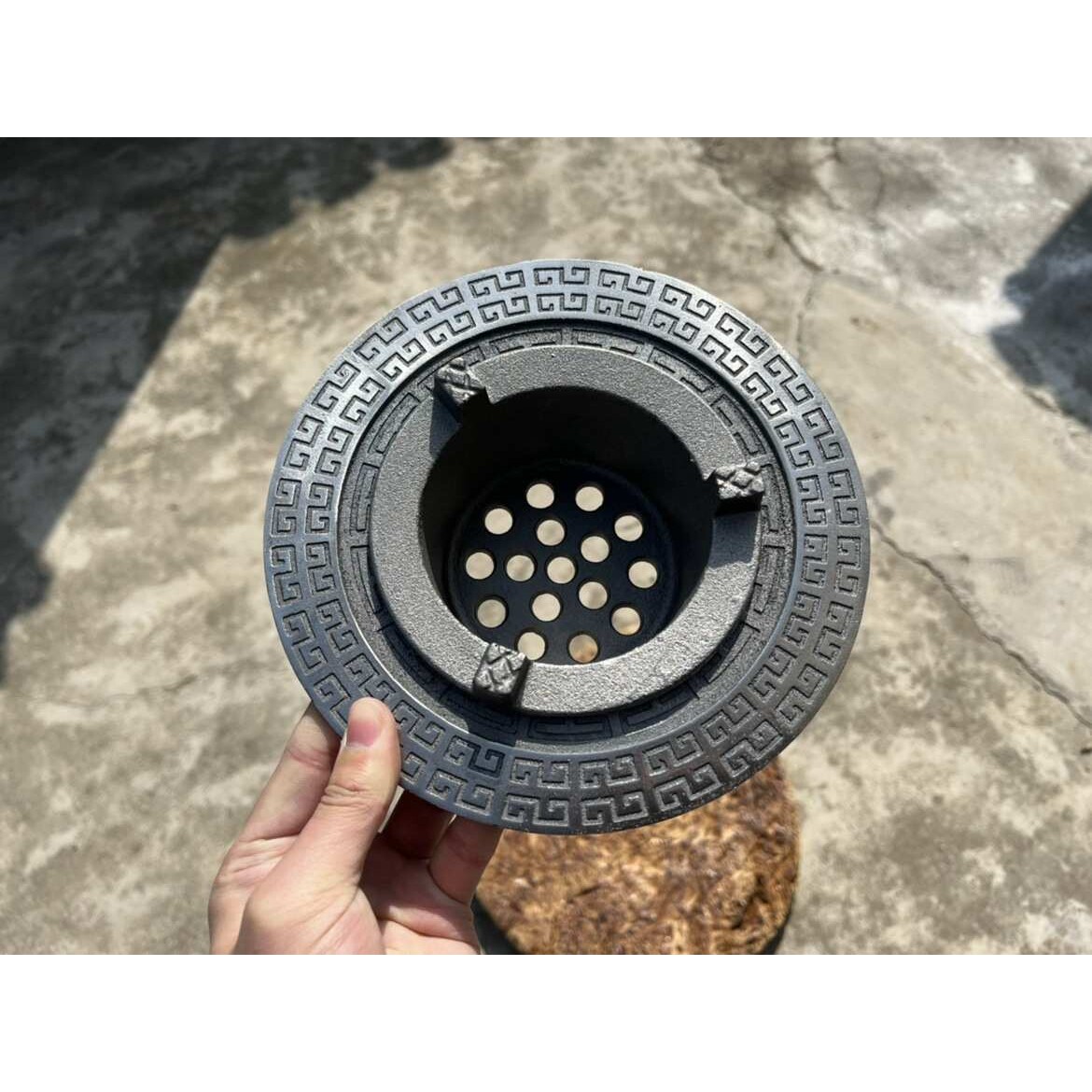 铸铁炉具圈围炉煮茶小型茶炉配件功夫茶茶道碳火火炉炉膛炭炉内胆